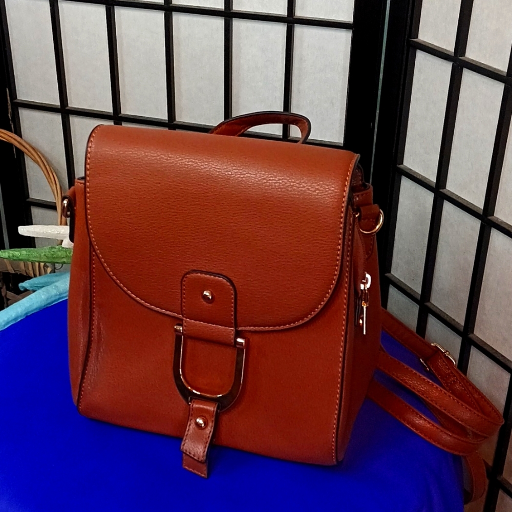 #35. Leather Backpack New❤️❤️❤️
